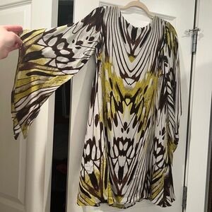 Anthropologie flowy dress size 0